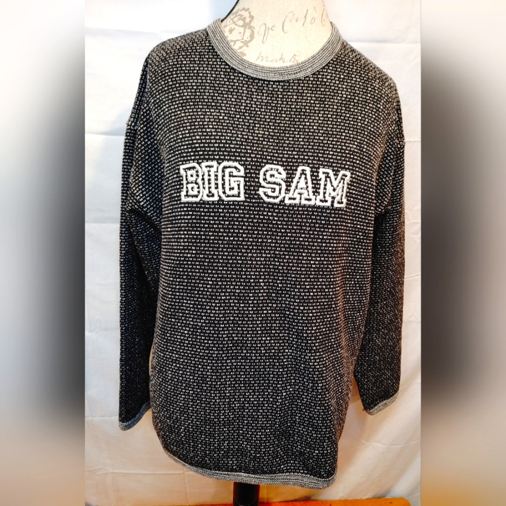 BIG SAM Bodybuilding Textured Sweatshirt Men's Size Large NWOT